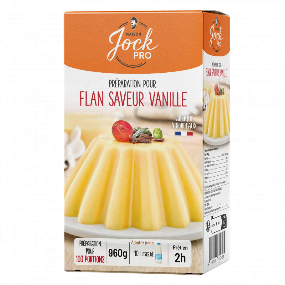 Flan Vanille 960g Grand Format