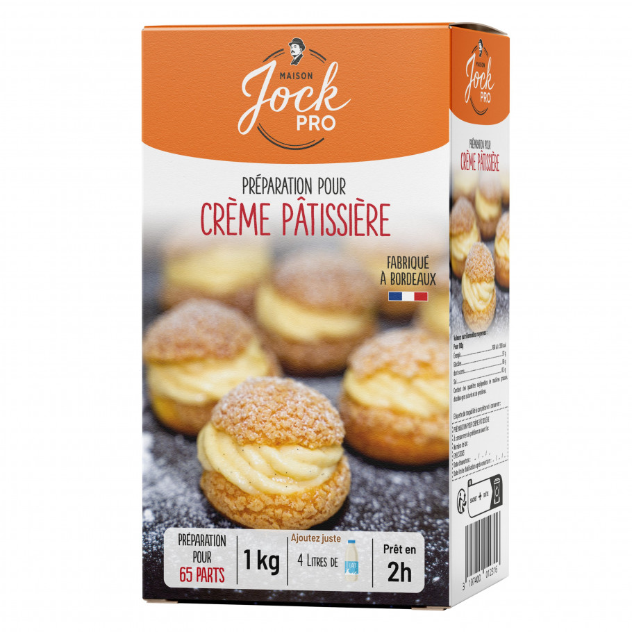 Crème Pâtissière 1kg Grand Format