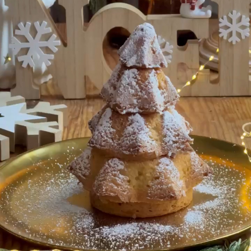 Recette Gâteau en forme de Sapin de Noël