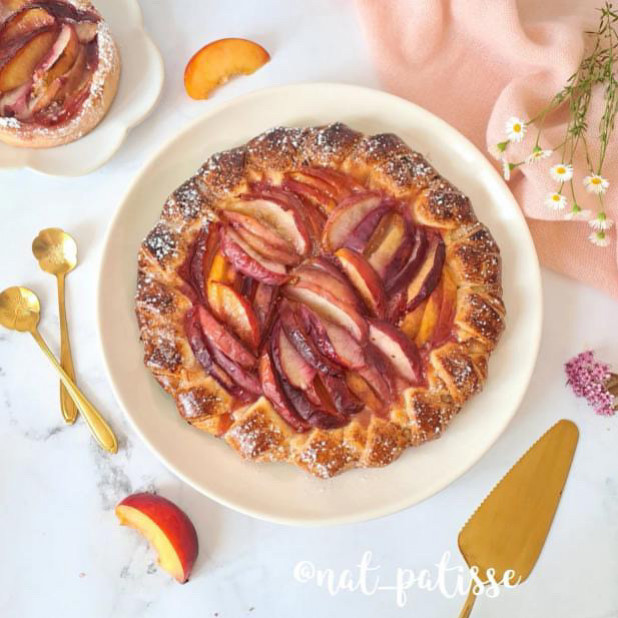 Recette Tarte aux nectarines 