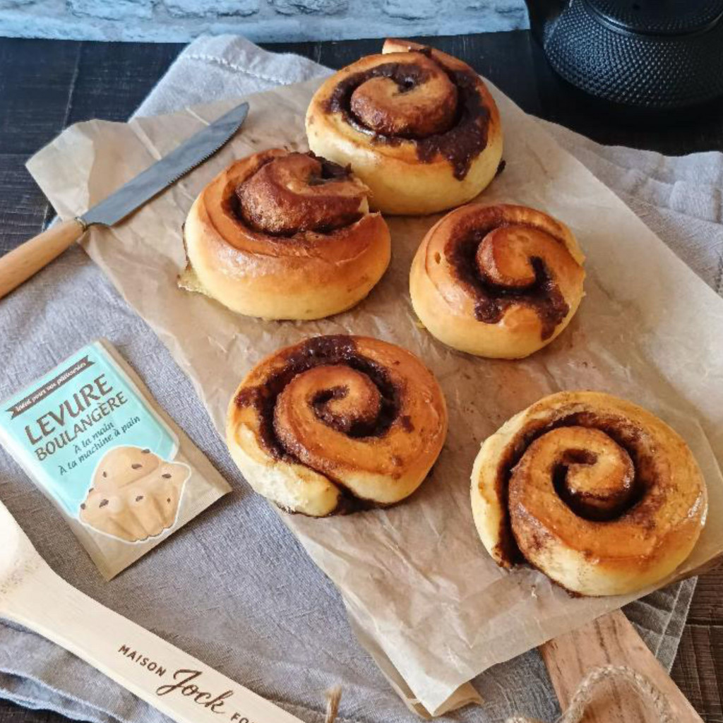 Recette Cinnamon Rolls cannelle  