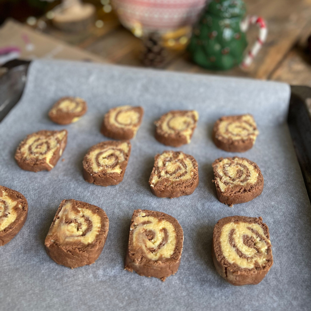 Recette Sablés roulés de Noel