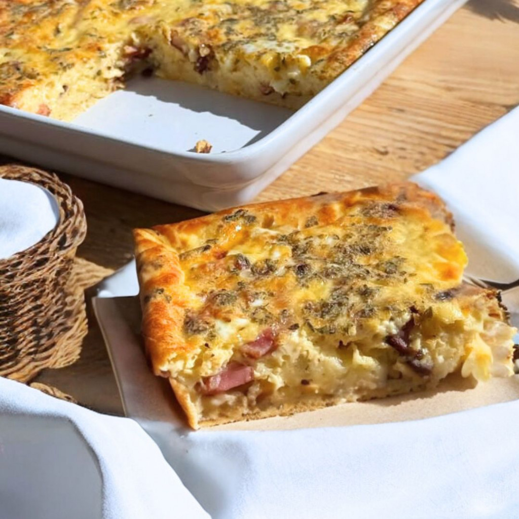 Recette Quiche sans pâte / sans gluten 