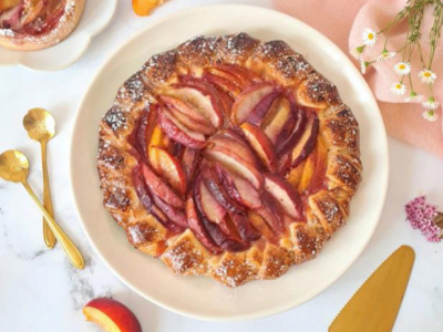 Recette Tarte aux nectarines 