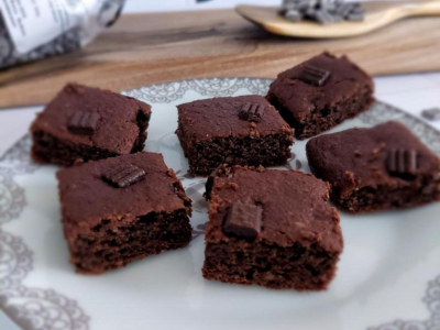 Recette Gâteau léger au chocolat et compote de pomme 