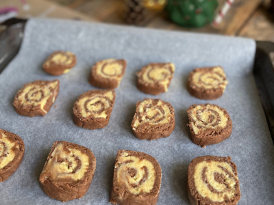 Recette Sablés roulés de Noel