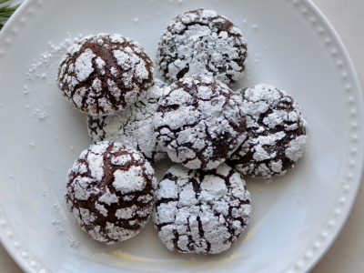 recette Crinkles au chocolat 