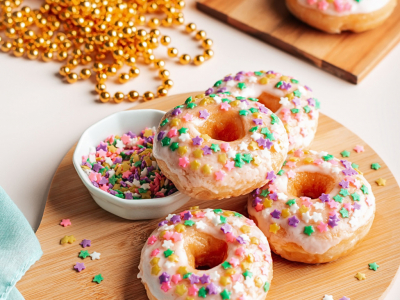 Recette des Donuts Magiques de Mardi Gras !