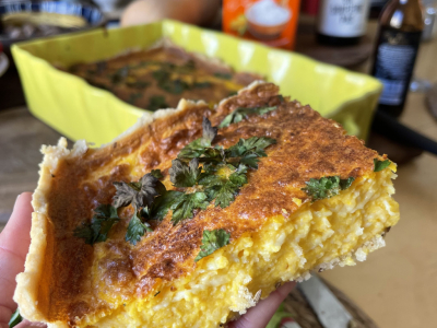 Recette Quiche onctueuse sans gluten