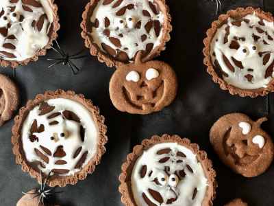 Recette Tartelettes chocolat Halloween 